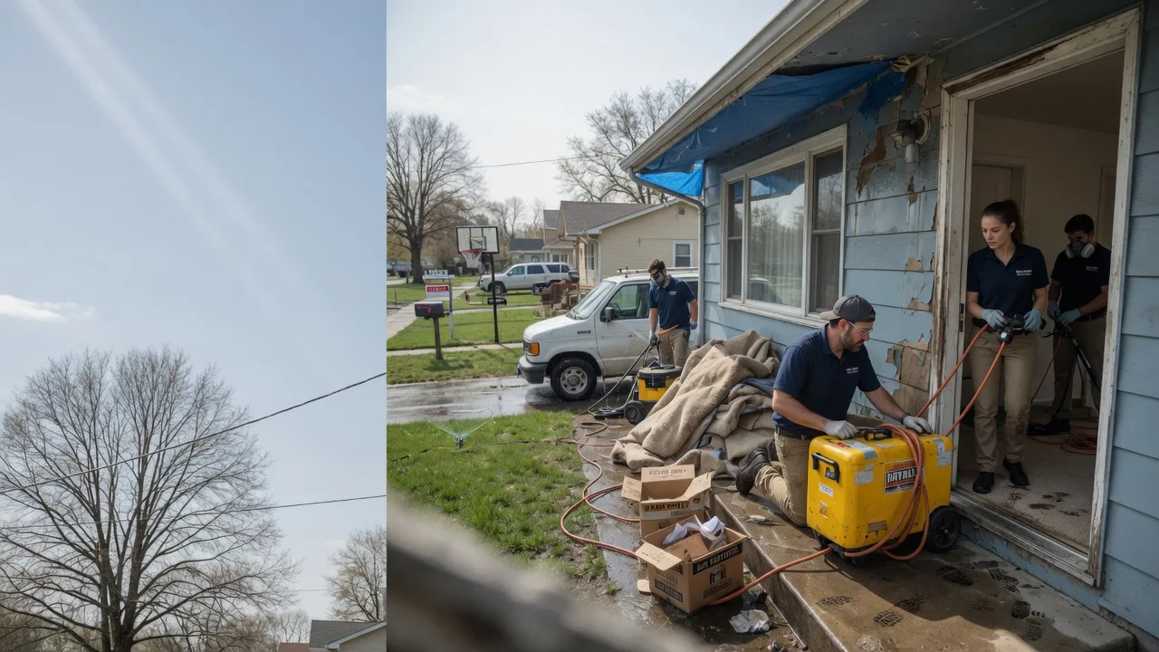 Basement Flood Cleanup in Harrisonburg, LA near me